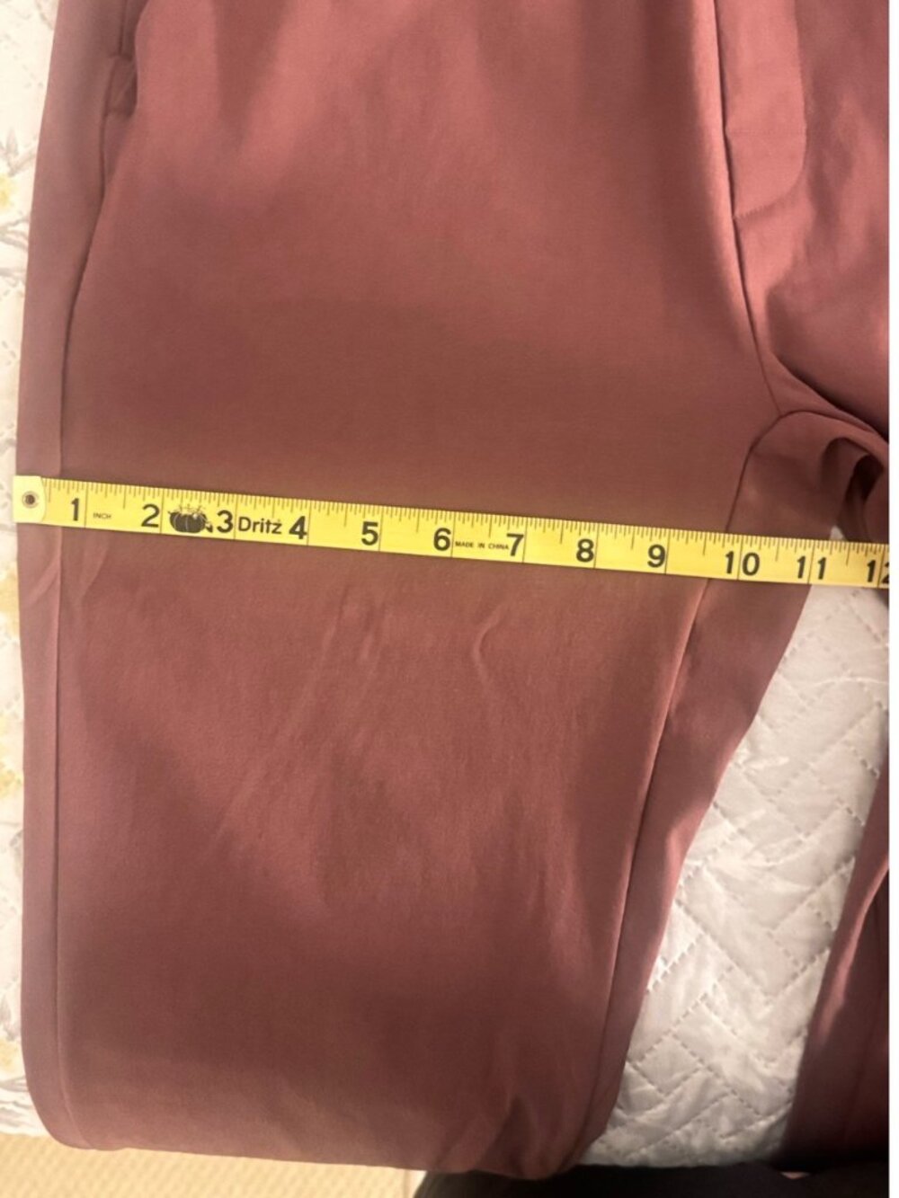 Unbound Merino Men's Flex Joggers Maroon M 30" NWT Merino Wool Travel Pants - Picture 7 of 11